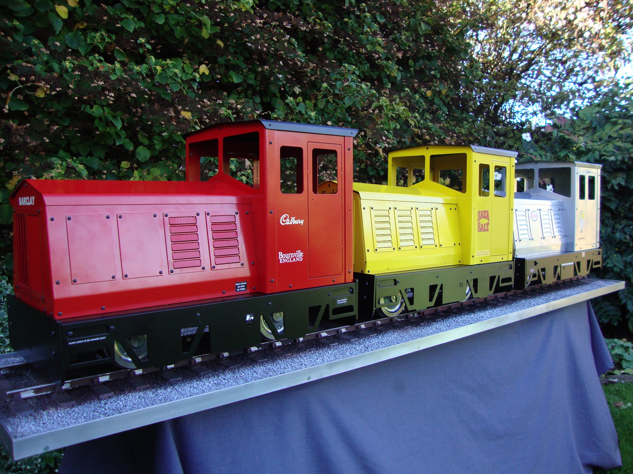 Several original Phoenix Project Loco 2 locomotives